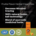 Ayurvedic Herbal Cigarette Frutta and Clove Flavour (50 Stick Each) Nicotine Free | Pack of 100