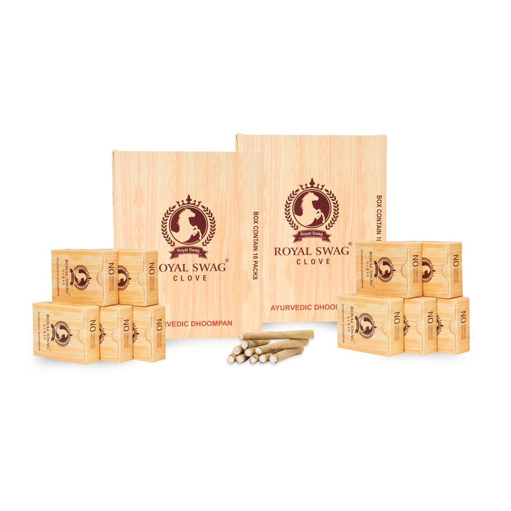 Long Ayurvedic Herbal Filtered Bidi (Pack of 20 - 20 Bidi/Pack)